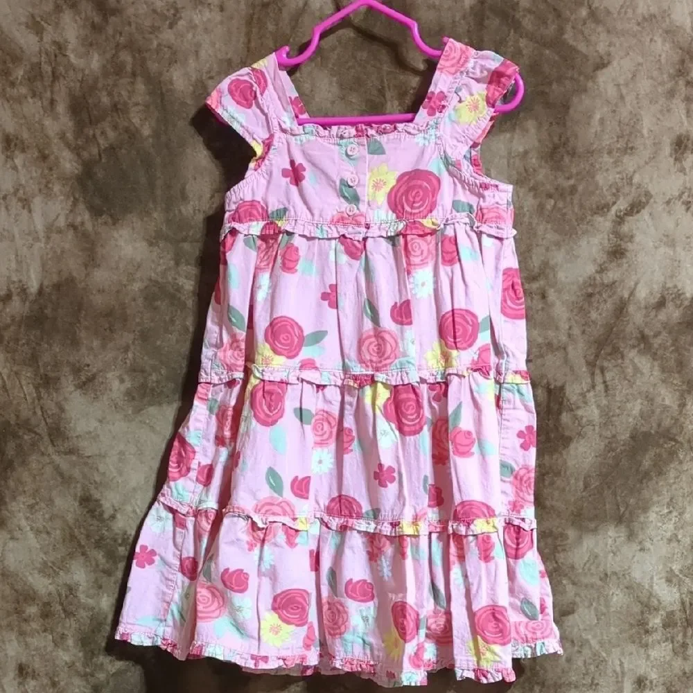 Gymboree Pink Floral Kids Dress